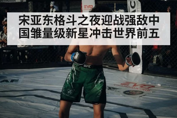 宋亚东格斗之夜迎战强敌中国雏量级新星冲击世界前五